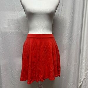 Forever 21 Red A Line Skirt